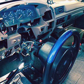 Walt's dash & interior work - 1